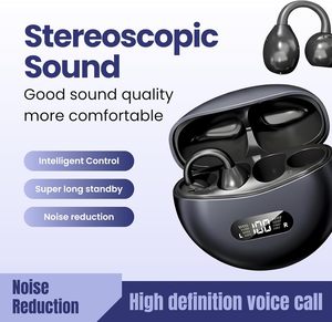Écouteurs à Conduction Aérienne M91 TWS Sans Fil pour Sport et Gaming, Casque Ouvert à Clip d'Oreille - Product Image 2