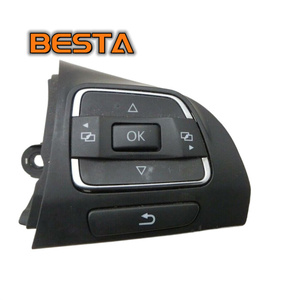 <span class=keywords><strong>Volant</strong></span> de voiture et bouton multimédia interrupteur multifonction pour Volkswagen Golf MK6 Tiguan Jetta 5C0959537B 5C0959538B - Product Image 2