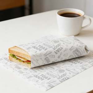 Fournisseur vérifié Papier cuisson simple face 40 g/m², compatible micro-ondes, enduit de silicone, pour la pâtisserie à domicile - Product Image 2