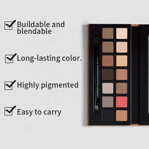 Palette <span class=keywords><strong>Ombretti</strong></span> Vegani <span class=keywords><strong>Marroni</strong></span> Personalizzabili OEM con Logo, Glitter e Polvere, Private Label, Effetto Seducente - Product Image 5