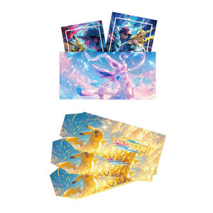 Cartes Pokémon JPS <span class=keywords><strong>Carte</strong></span> en gros, nouvelles cartes de jeu TCG populaires, boîte de booster en plastique protectrice Pokémoned - Product Image 2