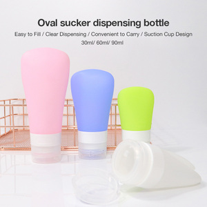 Botella de Viaje de Silicona Ecológica, Diseño Flexible, Recargable, Fácil de Apretar para Líquidos y Lociones - Product Image 4