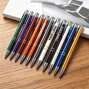 Promotion Office Business Activities Gift <b>White</b> <b>Pens</b> Custom LOGO Printed Metallic <b>Pen</b> With Logo - Product Image 1