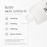 Soins de la peau coréens OEM, niacinamide, panthenol, eau de riz, tonique hydratant naturel au lait de riz pour le visage, peaux sujettes à l'acné