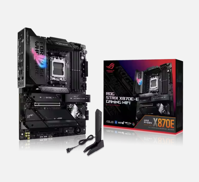 ROG Strix X870E-E Gaming WiFi ATX Motherboard Supports AMD for Ryzen 9000/8000/7000 Series Processors Socket AM5 256GB DDR5