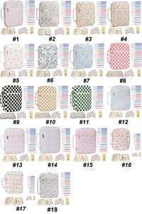 Funda Grande para Biblia para <span class=keywords><strong>Mujer</strong></span>, Bolsas de Almacenamiento para Biblia Acolchadas con Diseño Floral, con Bolsillo y Asa, Accesorios Lindos para Estudio Bíblico - Product Image 3