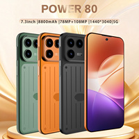 Power 80 Ponsel Android Gaming Kompetitif 5G Edisi Global 2026 16GB 1TB Layar 7.3 Inci Baterai 8800mAh Kamera 108MP Decacore