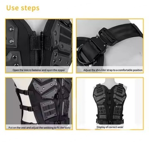 Chaleco Táctico para Exteriores de Diseño Nuevo, Personalizable, Venta al Por Mayor Directa de Fábrica, con Placa Protectora de EVA, para Campo CS - Product Image 6