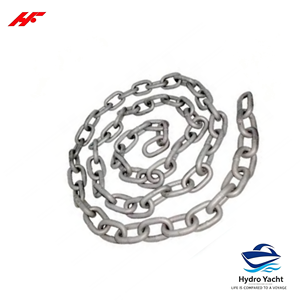 Chaîne d'ancrage hydrodynamique à maillons soudés, galvanisée à chaud, DIN766 6 mm pour yacht marin - Product Image 2