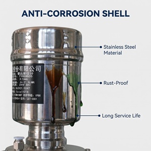 0-7,8m bereik 0,03% nauwkeurigheid radarniveautransmitter & niveaumeter 4-20mA/HART uitgang radarniveausensor - Product Image 5