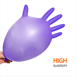 Anboson-guantes de Nitrilo con revestimiento de Nitrilo, caja de Pvc, negro, desechables, para examen, sin polvo, precio barato - Product Image 5