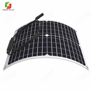 <span class=keywords><strong>Panneau</strong></span> <span class=keywords><strong>solaire</strong></span> flexible ETFE monocristallin transparent translucide 20W pour tuiles de façade BIPV, toitures, balcons et rideaux de verre - Product Image 6