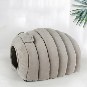 Cama para Gatos Caterpillar Nest, Forma Ovalada, Talla M, Relleno de Fibra de Poliéster Lavable, Casa para Mascotas - Product Image 3