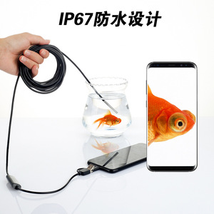 High Definition <b>Car</b> Endoscope 3 In 1 USB Mobile Phone External Lens Pipe Sights Auto <b>Repair</b> Inspection Tool 2000mm 1280x720 - Product Image 4