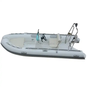Vente flash : bateau pneumatique à rames en PVC Hypalon 390/13 pieds avec moteur hors-bord - Product Image 3