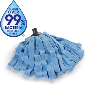 Sợi Nhỏ Lau Đầu Thay Thế Thân Thiện Với Môi Lau Tương Thích Với Vải Gỗ Tuyết Tùng Lau Mà Không Có Logo Cho Quickwring Xô Màu Xanh - Product Image 2