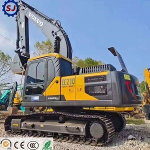 Excavadora de cadenas Volvo EC210 EC240 EC480 usada con certificación CE, maquinaria de movimiento de tierras económica, equipo de construcción en oferta - Product Image 1