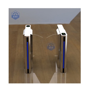 QR <strong>Code</strong> Turnstile <strong>Access</strong> <strong>Control</strong> System Stainless Steel Bidirectional Security Door Handicapped Flap Barrier Turnstile Gym IP65 - Product Image 3