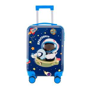 2025 חם מכירה קריקטורה חדשה גלגל שקט באיכות גבוהה משקל קל ילד נסיעות מטען מטען גדול oem מותאם אישית מזוודות - Product Image 1