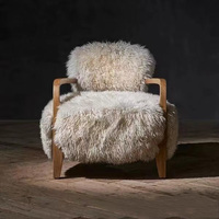 Canapé en tissu minimaliste moderne nordique, fauteuil moderne pour salon, fauteuil simple pour meubles de maison