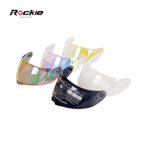 Visière de casque de moto en polycarbonate moulée par injection personnalisée avec revêtement miroir REVO rigide OEM ODM Toutes tailles