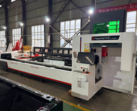 Cortadora Láser CNC Industrial Huamai para Ángulos de Acero, Refrigeración por Agua, Corte Preciso de Ángulos Iguales y Desiguales, con Sistema AI Cypcut HIWIN