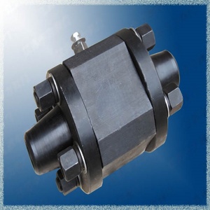 Bille à bride en acier inoxydable forgé haute performance OEM, auto-étanche, sans fuite, Q61N, l'acier forgé haute performance garantit D - Product Image 1