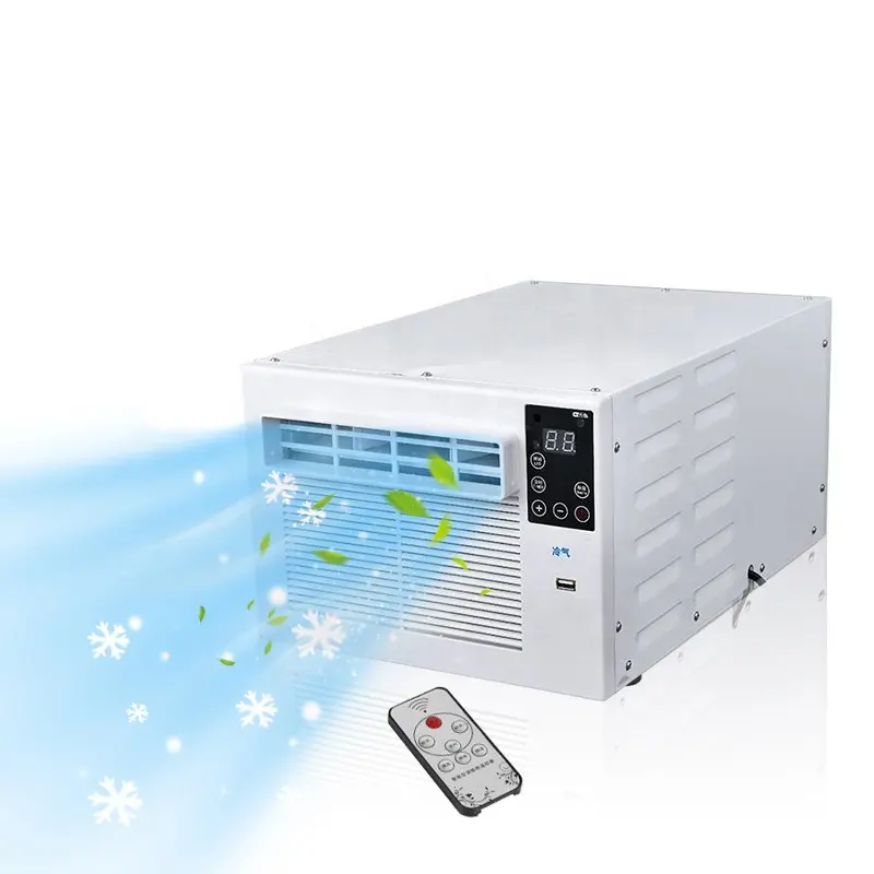 Ar condicionado portátil de refrigeração 2000btu, preço de fábrica, mini ar condicionado AC, móvel de venda quente