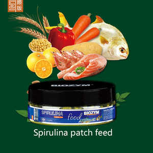 Acuario Betta Guppy Spirulina parche BIOZYM Comida para peces - Product Image 6