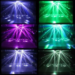 YSH LED farfalla re LED proiettore fascio Laser Club luce accarente illuminazione Lazer luci da discoteca - Product Image 2