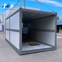 Zhongnan petite maison mobile de luxe conteneurisée folt out maison préfabriquée pliable maison modulaire préfabriquée en conteneur pliant