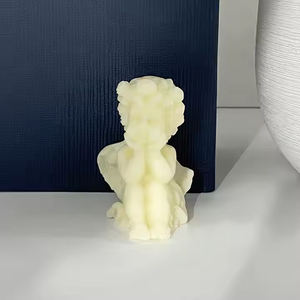 soja en forma de Ángel hechas a mano para el hogar, vacaciones, votivas y decoración de bares, producto creativo de mayoristas - Product Image 5