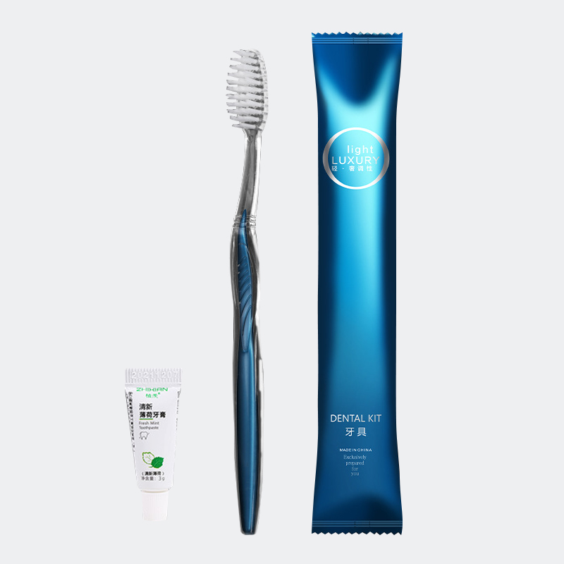 toothbrush with toothpaste inside