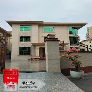 Revêtement acrylique <span class=keywords><strong>effet</strong></span> granit Wufushan Crown Crystal haute résistance à l'usure pour l'intérieur et l'extérieur des bâtiments, <span class=keywords><strong>peinture</strong></span> liquide par pulvérisation - Product Image 1