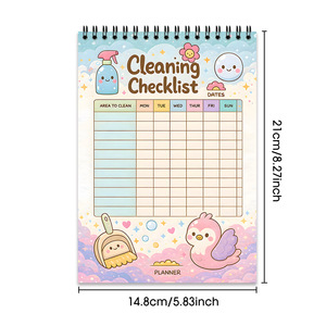 <span class=keywords><strong>Quaderno</strong></span> Planner Giornaliero A5 <span class=keywords><strong>da</strong></span> 50 Pagine Best-Seller con Copertina in Carta e Rilegatura a Spirale per Scrivere, <span class=keywords><strong>Colorare</strong></span> e Disegnare - Product Image 5