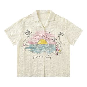 Camisa Holgada para Hombre, Talla Grande, con Bordado en Nailon Chinlon, Impresión Digital Personalizada OEM - Product Image 1