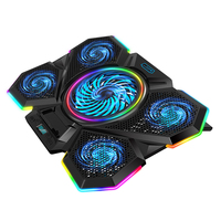 Accessoires pour ordinateur portable Très populaire alimenté par USB rgb Cooling Pad Ventilador Para Laptop pour ordinateur portable 12-17 Inch