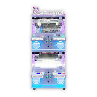 Promotion : Machine à capsules de jouets surprise, Distributeur automatique de poupées, Machine à griffes, Boxautomat en métal, Version anglaise