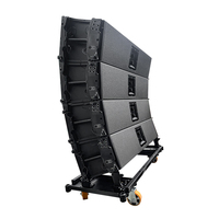 Altavoces de 3 vías de gran formato y largo alcance, 2x12"/4x6.5"/2x3", de alta fidelidad para conciertos, de la mejor calidad, con neodimio de alta gama, tipo line array.