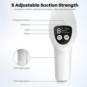 Kit Profesional para la Eliminación de Cálculos Amigdalinos, Extractor Electrónico al Vacío con Cámara, Visualización Portátil para la Higiene Bucal - Product Image 5