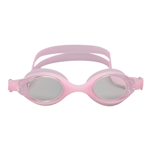 xinyixuanPink Anti Fog Swimming Goggles UV Protection <b>Waterproof</b> <b>Silicone</b> Frame PC Lens Kids Training Glasses - Product Image 1
