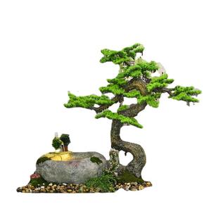 Adornos de Agua Corriente para Bonsái y Rocalla, Decoración de Patio, Fuente Exterior para Piscina, Paisaje de Piedra, Entrada de Jardín - Product Image 6