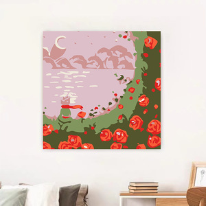 1 pezzo di pittura colorante disegnata a mano di animazione dei cartoni animati 2020 <span class=keywords><strong>per</strong></span> bambini <span class=keywords><strong>con</strong></span> Kit di <span class=keywords><strong>numeri</strong></span> <span class=keywords><strong>per</strong></span> <span class=keywords><strong>adulti</strong></span> - Product Image 2