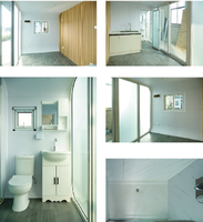 Oficina en Contenedor Impermeable de Dos Niveles y 20 pies con 2 Habitaciones Privadas y Baño |   Diseño Moderno y Ecológico para Emprendedores de Pequeñas Empresas