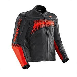 Winter Motorcycle <b>Racing</b> <b>Jacket</b> Full Sleeve Windproof Rider Leather <b>Jacket</b> for Adults - Product Image 4
