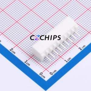ZX-HA2.54-9PZZ Wire-to-Board Pin Header Through hole Component (THT),P=2.54mm Connector 1x9P 2.5mm Through Hole XHB - Product Image 2