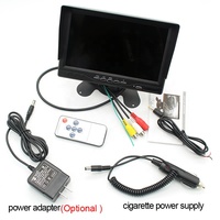 GreenYi HD AHD 7" TFT LCD Monitor DVR Mobil 800x480 Layar Parkir dengan Perekam Video Digital Perekaman Kartu SD