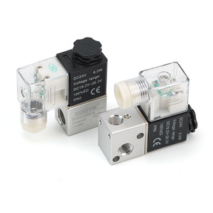 Zonye Pneumatic Solenoid Valve 2V025-08 DC24V 2 Position 2 Way 3 Way Air Normal Temperature Threaded Connection - Product Image 5