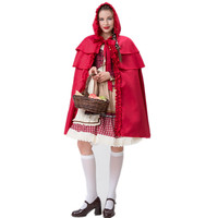 Costume de carnaval et d'Halloween pour femme, style Petite Rouge-Rouletée, vente en gros