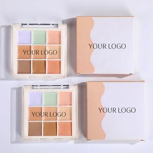 Logo personnalisé visage fond de teint crémeux correcteur marque privée haute couverture correcteur sous les yeux maquillage correcteur Palette - Product Image 3